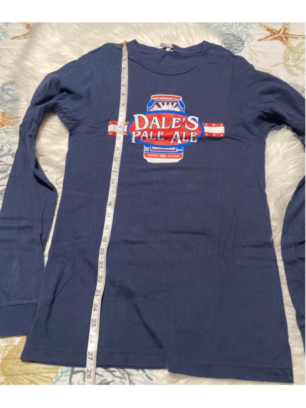 OSKAR blues brewery men’s small long sleeve T-shirt - Picture 6 of 9